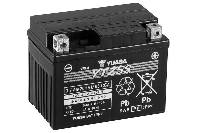 YUASA YUASA batteri YUASA M/C vedligeholdelsesfri fabrik aktiveret - YTZ5S Vedligeholdelsesfrit AGM højtydende batteri