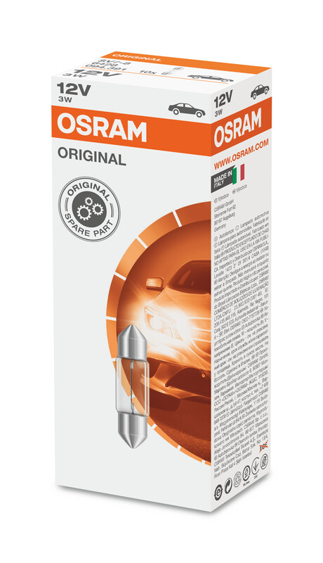 OSRAM Original Line Glühbirne 12V 3,5W - x10