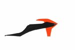Race Tech KTM 블랙/오렌지 라디에이터 통풍구