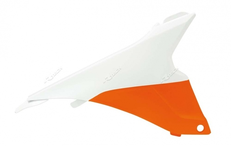 Race Tech Pokrywy skrzynek powietrznych Pomarańczowy/Biały KTM