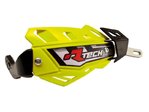 Race Tech Fluorescerende gul integrert FLX-håndbeskyttelse med aluminiumsforsterkning