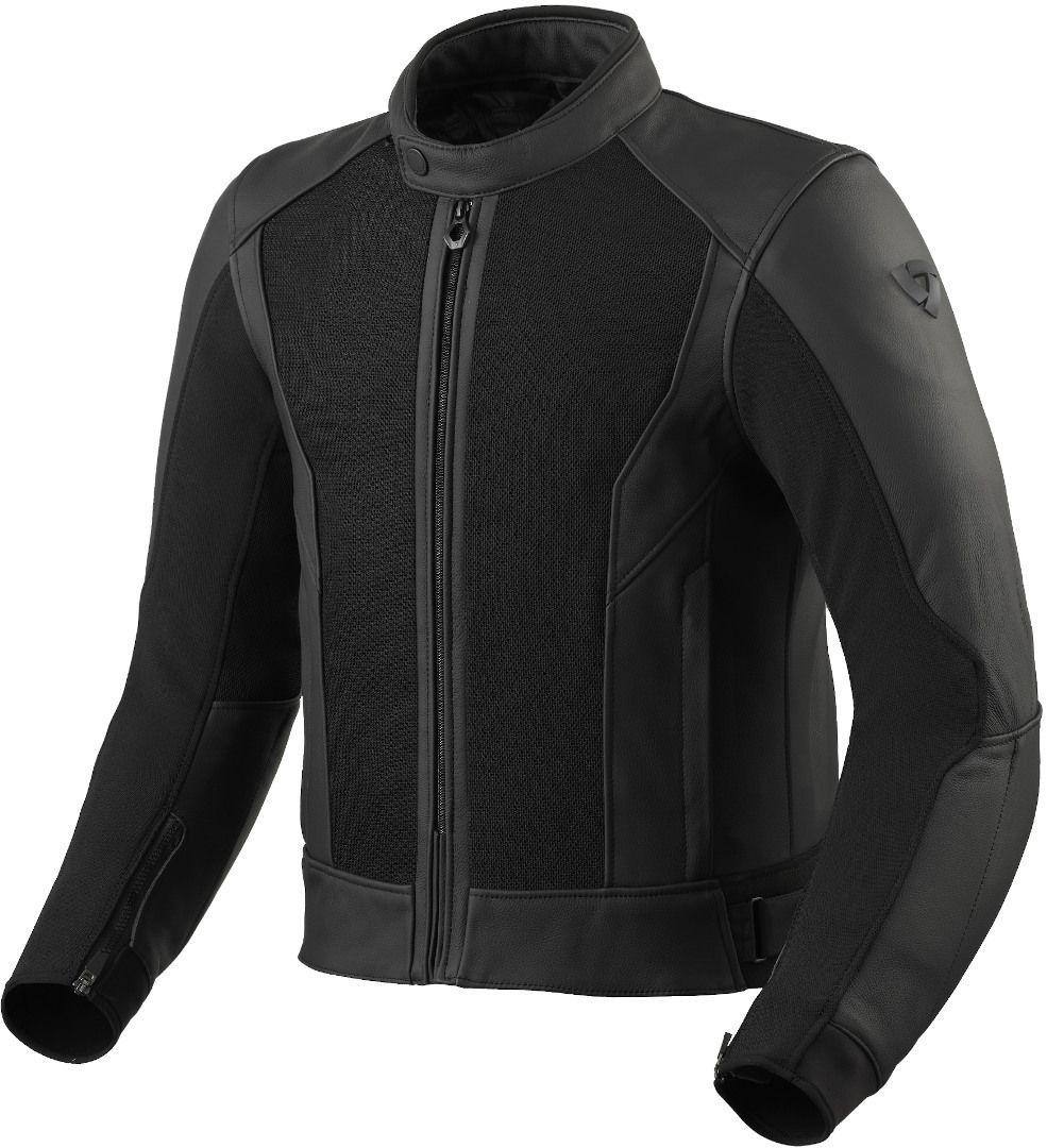 Revit Ignition 4 H20 Motorrad Leder-/Textiljacke, schwarz, Größe 46