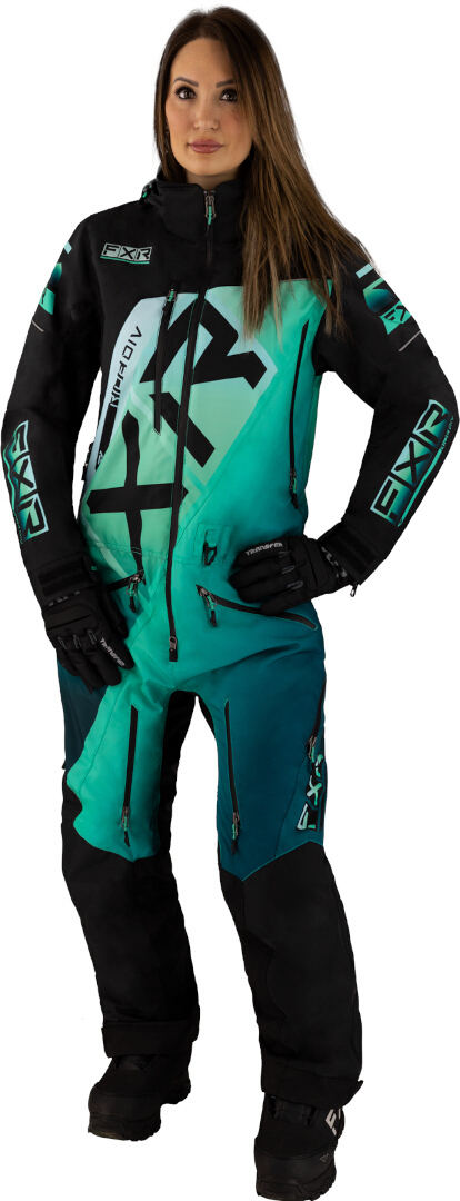 FXR CX F.A.S.T. Insulated 2023 Ladies One Piece Snowmobile Suit - buy ...