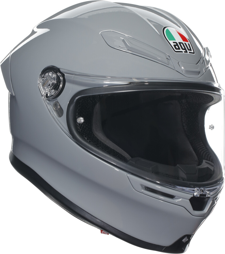 AGV K6 S Helm, grijs, afmeting S