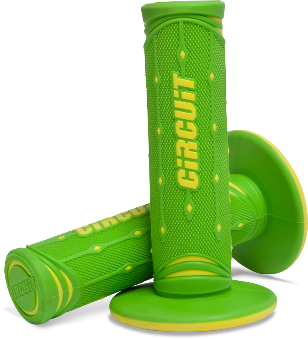 Circuit Equipment JUPITER Racing Gummigriffe, grün-gelb