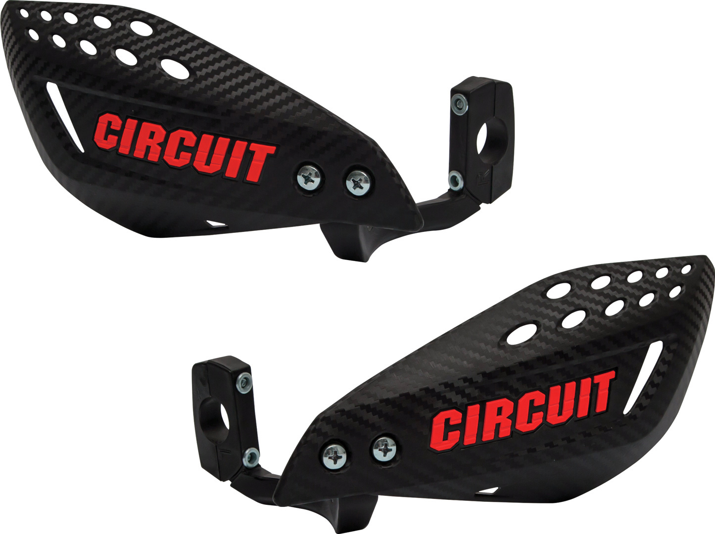 Circuit Equipment VECTOR Handschutz, carbon-rot