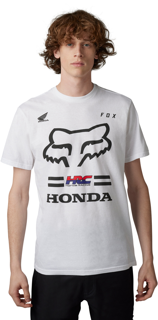 FOX Honda II T-shirt, hvid, størrelse 2XL