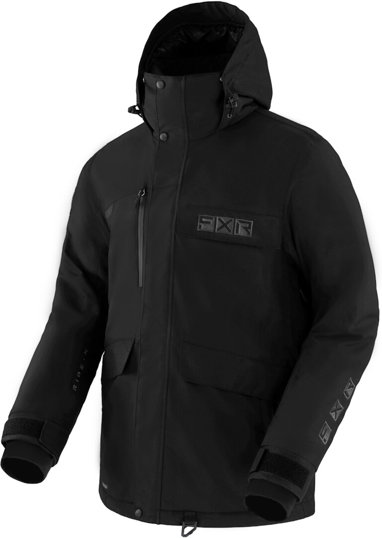 FXR Chute Snowmobile Jacket, black, Size S, black, Size S