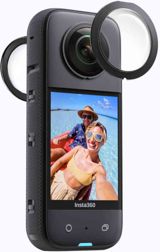2PCS Anti-Scratch For Insta360 X3 Sticky Lens Guards Dual-Lens 360 Mod For  Insta 360 X3 Protector Lens Cap Camera Accessories