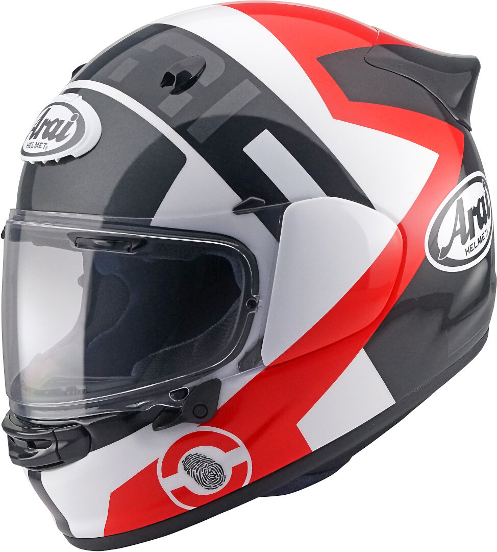 Arai Quantic Space Helm, rot, Größe XL