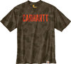 Carhartt Workwear Camo Block Logotipo T-Shirt