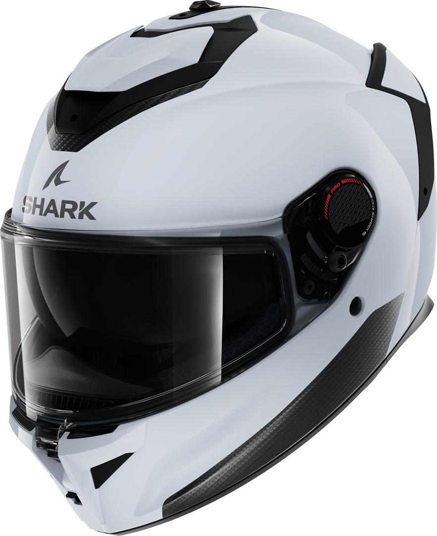 Shark Spartan GT Pro Blank Helm, weiss, Größe L