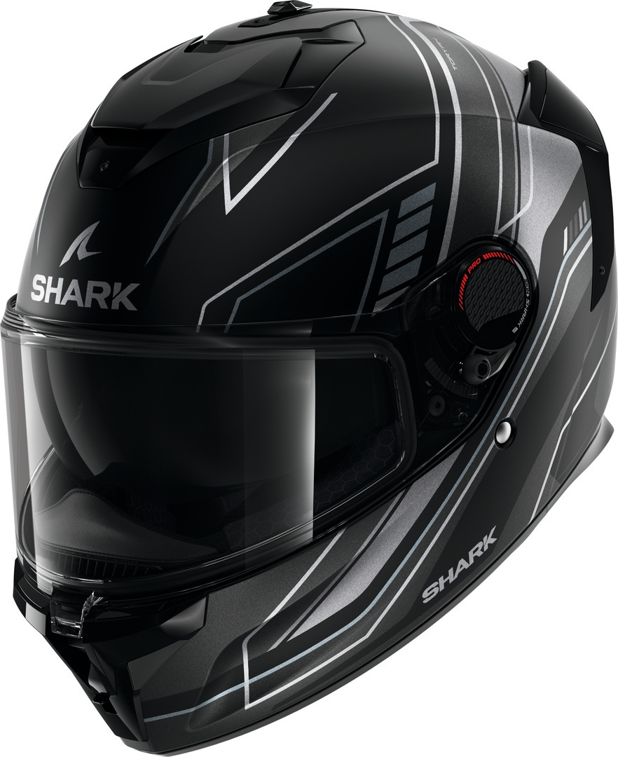 Shark Spartan GT Pro Toryan Helm, schwarz-grau, Größe S