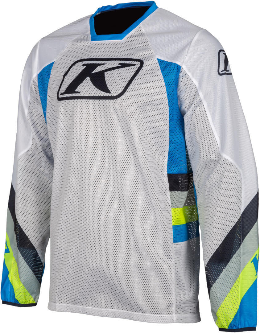 Klim Mojave 2023 Motocross Jersey, grau-blau, Größe XL, grau-blau, Größe XL