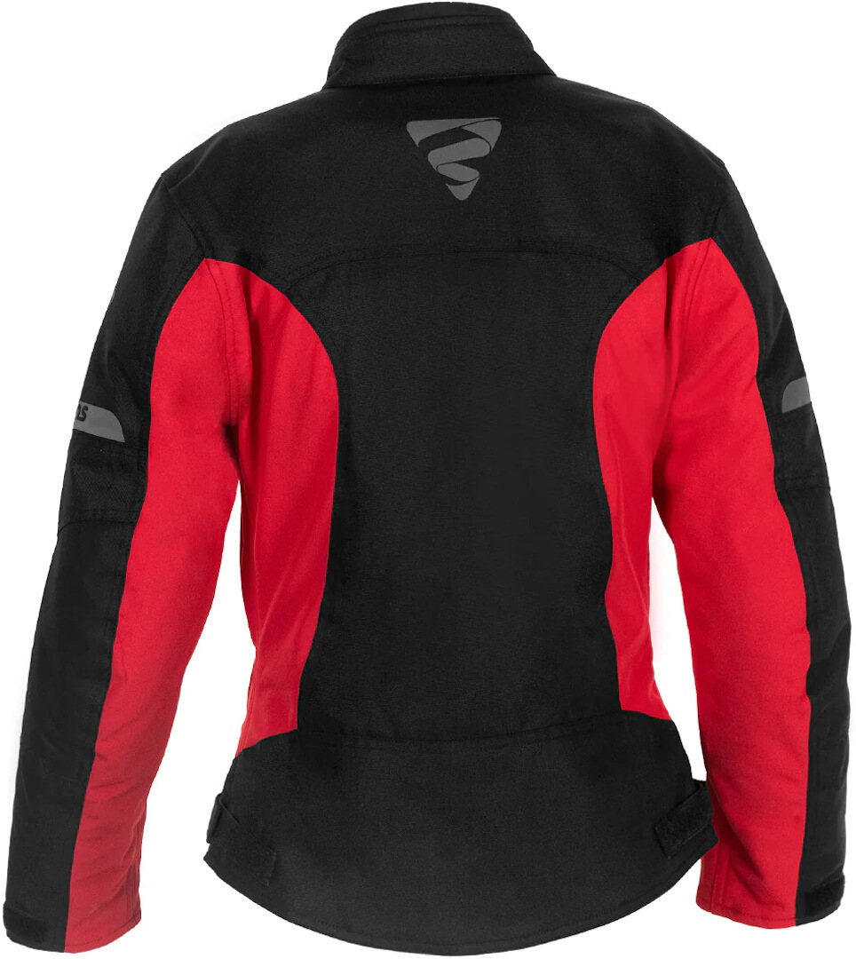 Photos - Motorcycle Clothing GMS Vega waterproof Ladies Motorcycle Textile Jacket, black-red, Size 2XL