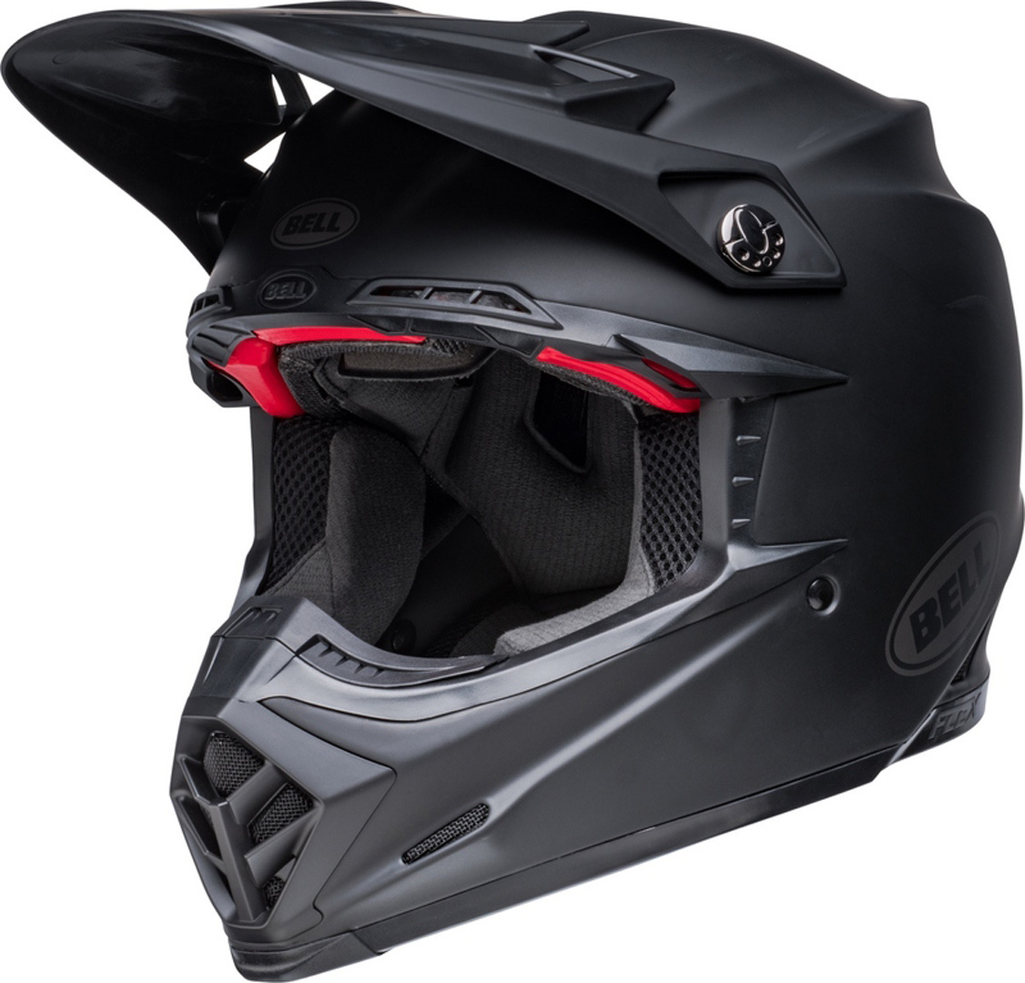 Bell Moto-9s Flex Solid Motocross Helm, schwarz, Größe L