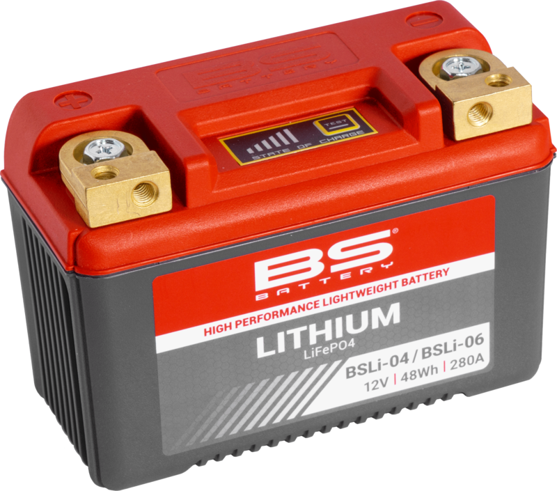 BS Battery Lithium-ion batteri - BSLI-04/06