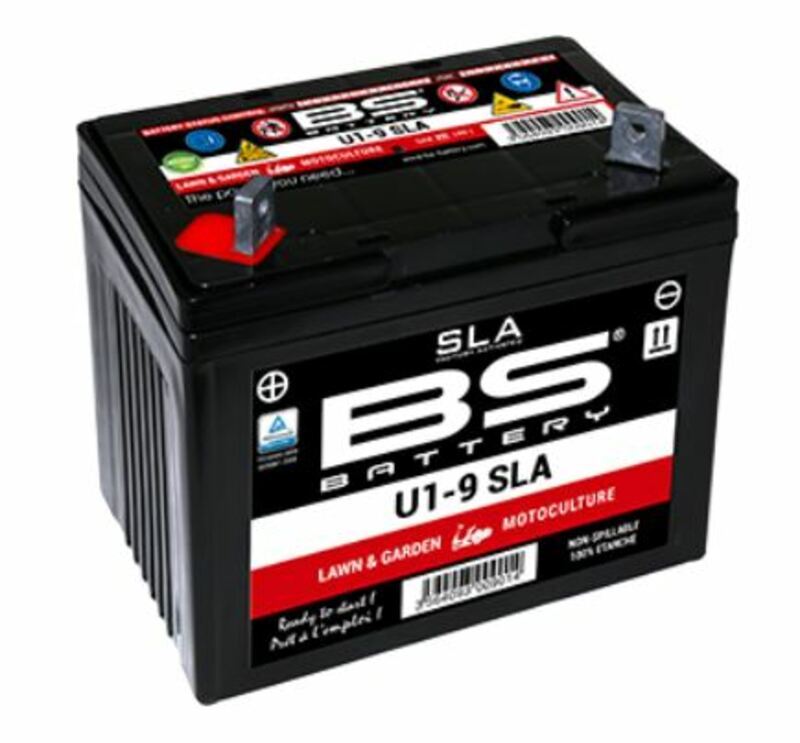 BS Battery Batería SLA libre de mantenimiento activada de fábrica - U1-9