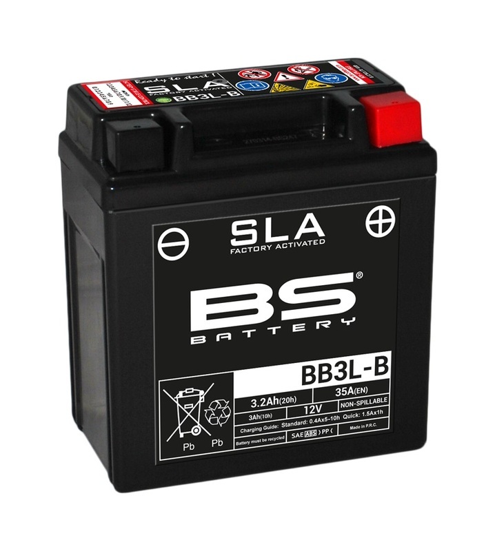 BS Battery Fabriksaktiveret vedligeholdelsesfrit SLA-batteri - BB3L-B