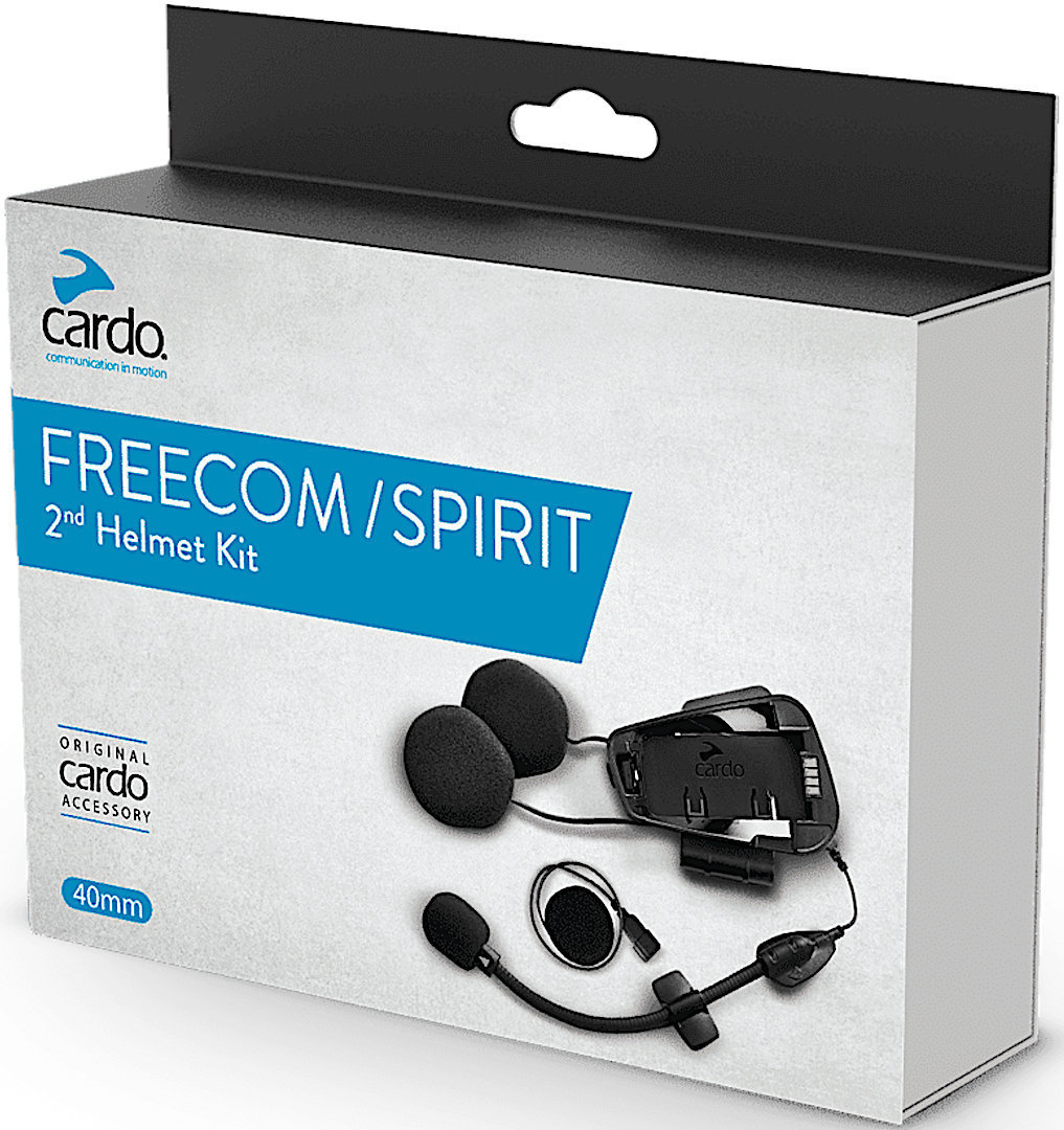 Cardo Freecom/Spirit HD Zweithelm Erweiterungsset, schwarz