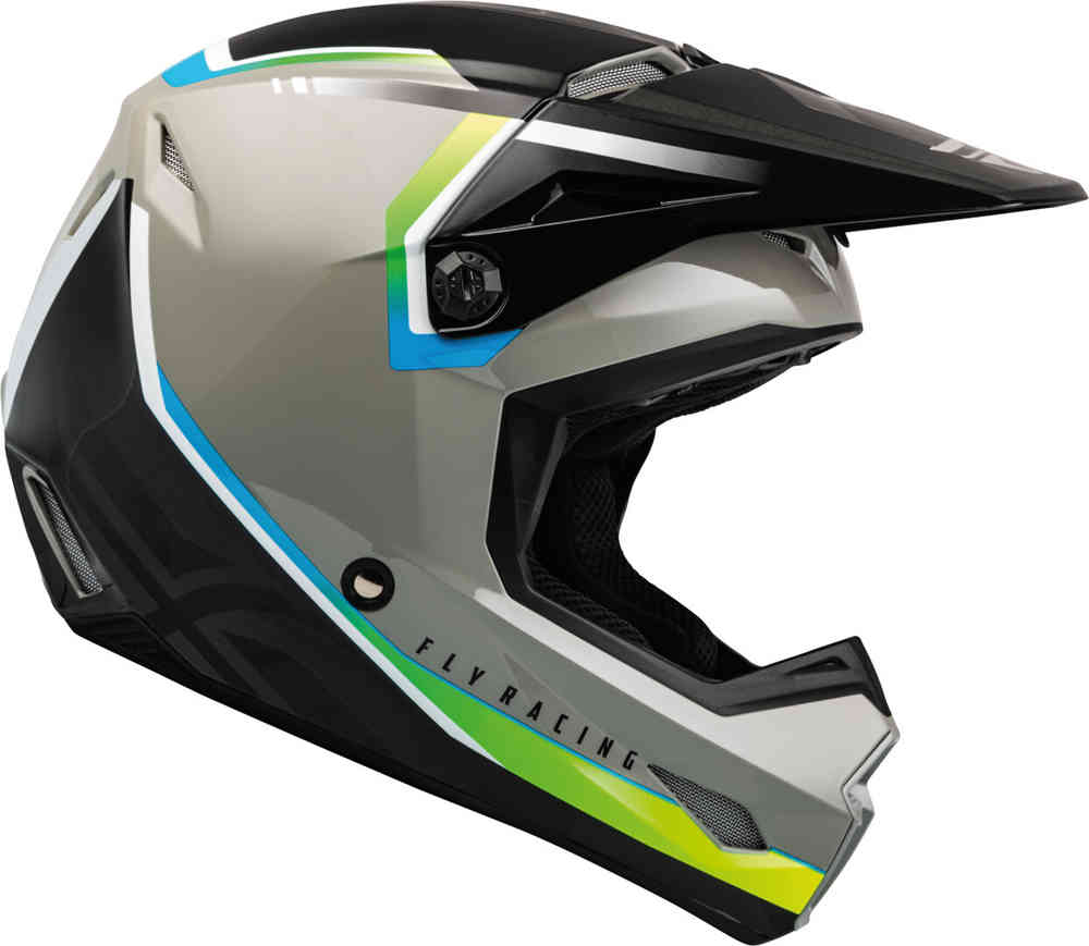 Fly Racing Kinetic Vision Youth Casco Motocross