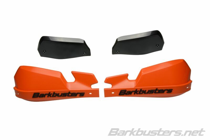 Barkbusters Coques de protège-mains VPS MX orange/déflecteur noir