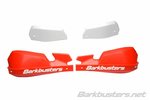 Barkbusters Coques de protège-mains VPS MX rouge/déflecteur blanc