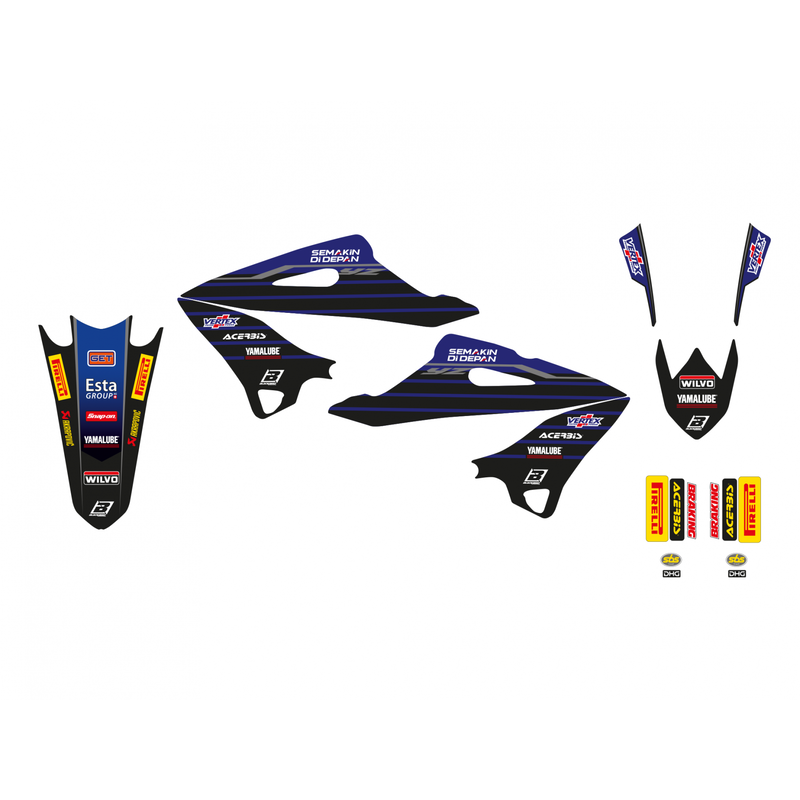 Blackbird Deco kit Yamaha Factory Racing 22