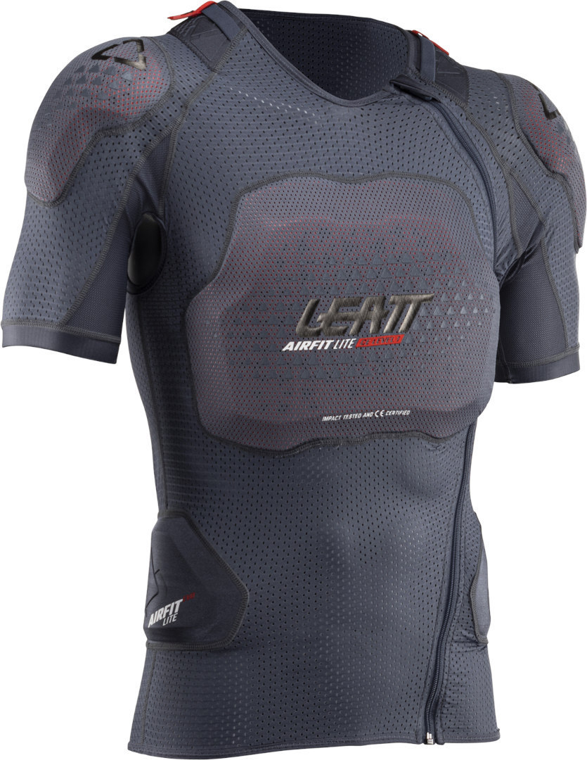 Leatt 3DF AirFit Lite Evo Protektorenshirt, grau, Größe S