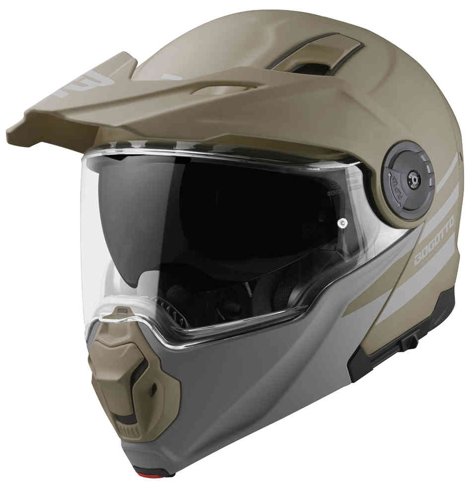 Bogotto FG-102 グラスファイバーフリップアップヘルメット