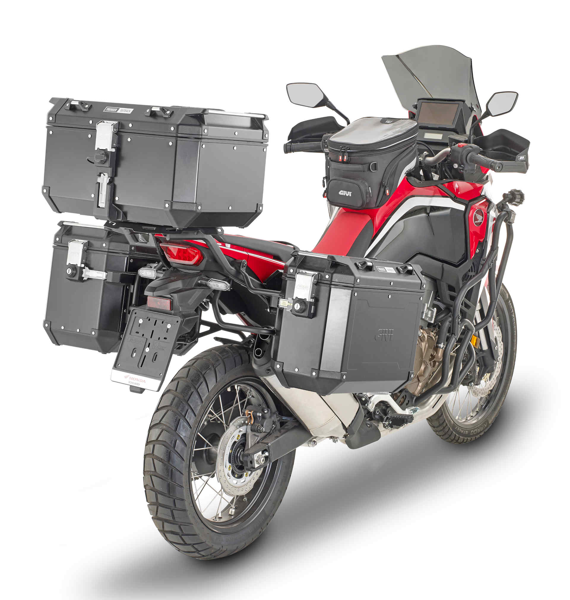 Image of GIVI Valigia Laterale ONE-FIT MONOKEY®CAM per CRF1100L Africa Twin (20-21)