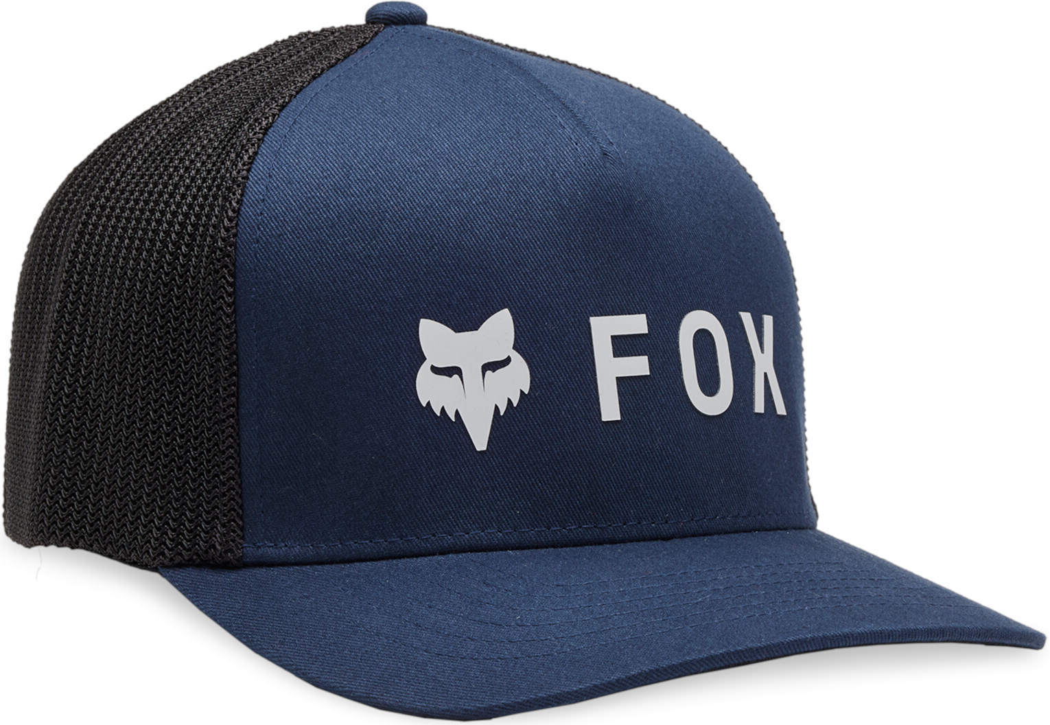 FOX Absolute Flexfit Kappe, schwarz-blau, Größe S M