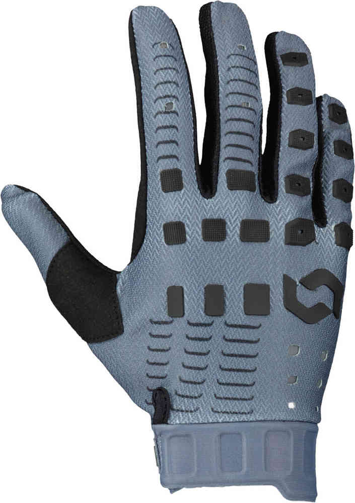 Scott Podium Pro Серые / черные перчатки для мотокросса