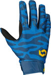Scott Evo Fury Темно-синие / светло-голубые перчатки для мотокросса