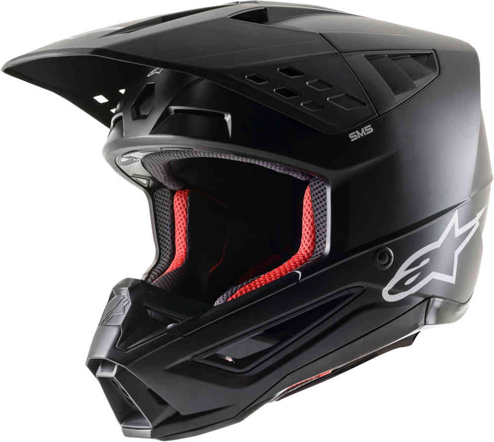 Alpinestars SM5 Solid 2024 Motocross Helmet buy cheap FCMoto