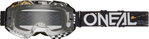 Oneal B-10 Attack Clear Motocross Brille
