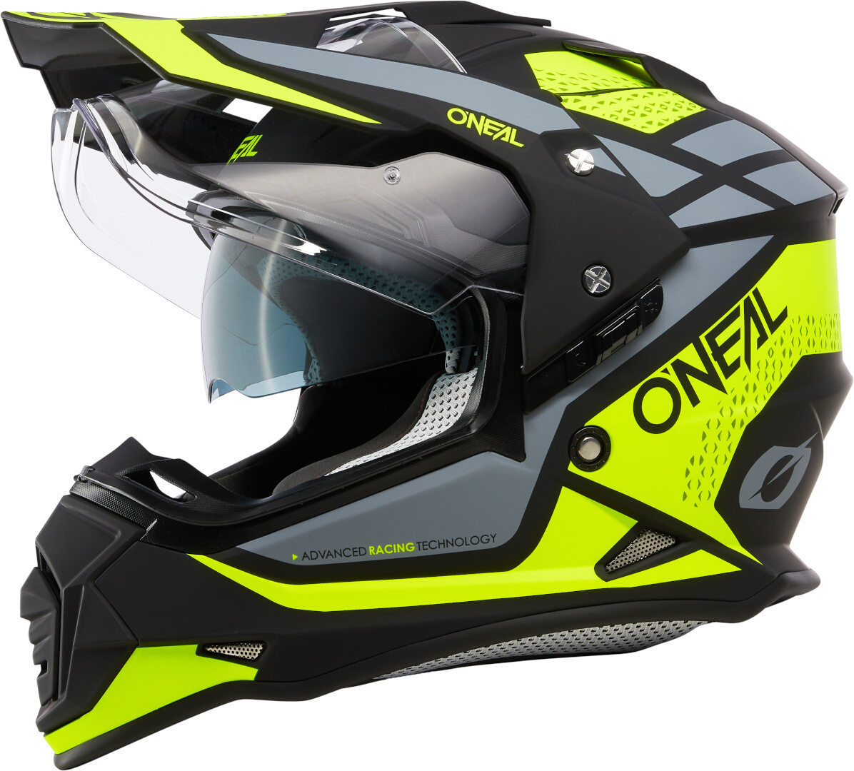 Oneal Sierra R Motocross Helm, schwarz-gelb, Größe S