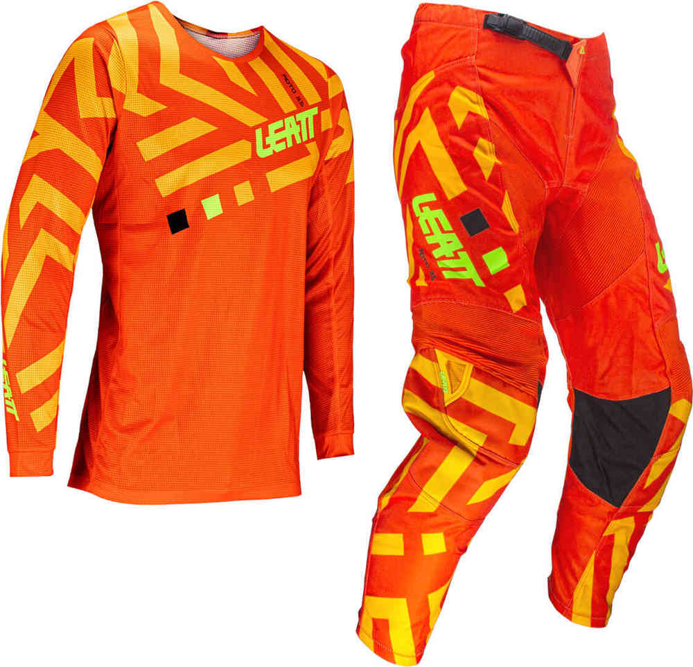 Leatt 3.5 Ride Pattern 2024 Ensemble maillot et pantalon de motocross