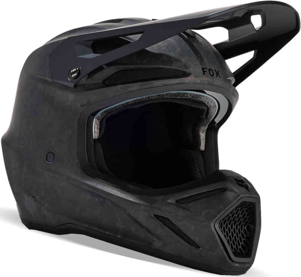 FOX V3 RS Carbon Solid MIPS Motocross Helmet