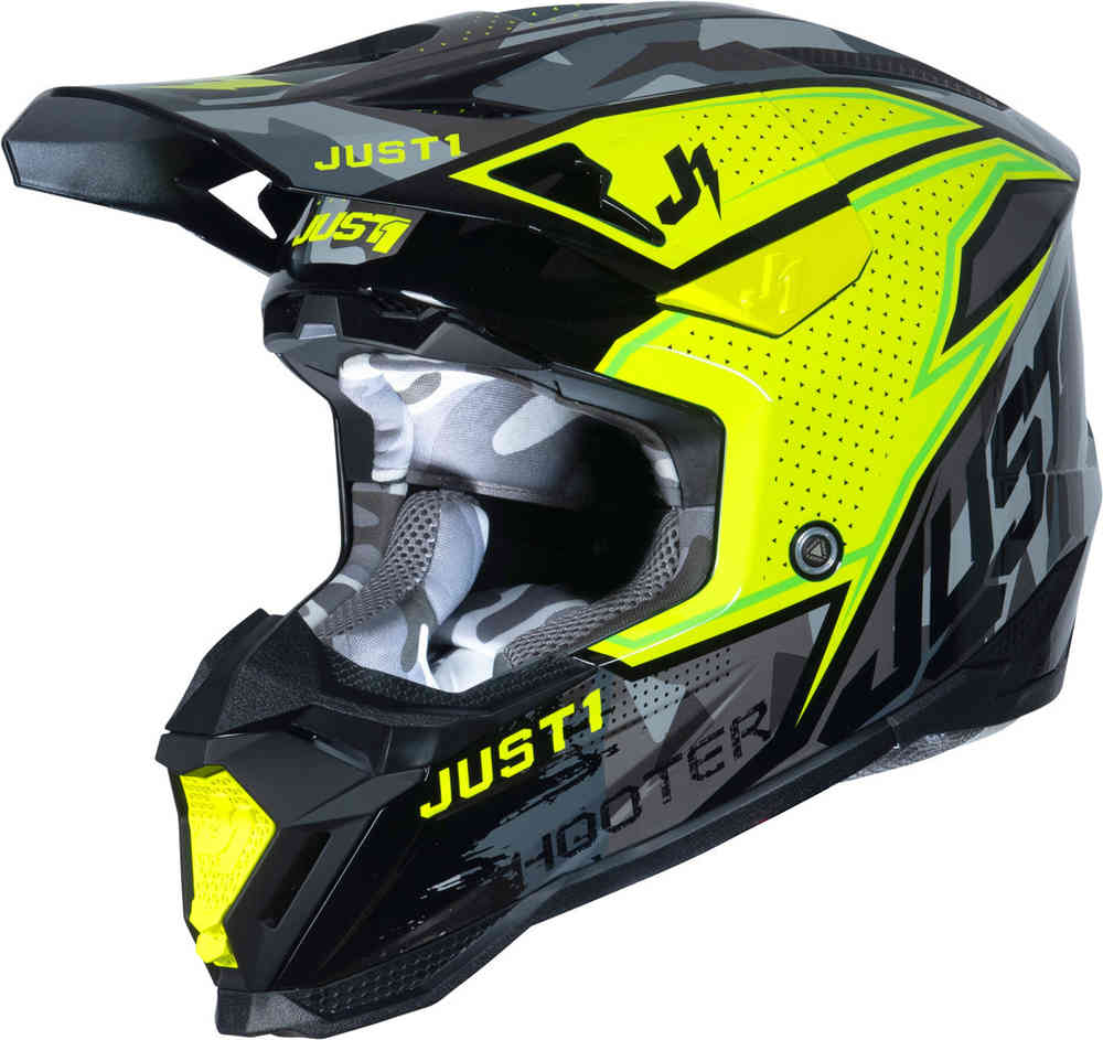 Just1 J40 Shooter Camo Motocross-kypärä