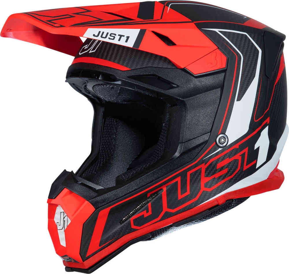 Just1 J22 Carbon Fluo 2.0 モトクロスヘルメット