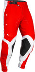 Fly Racing Evolution 2024 Calças Motocross vermelhas/brancas