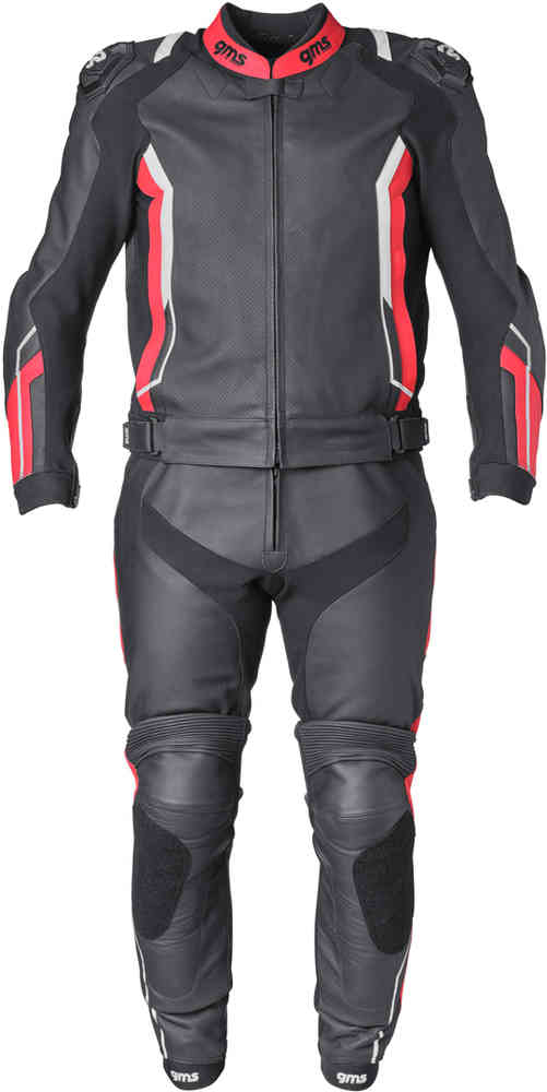 GMS GR-1 Tvådelad motorcykel läder kostym