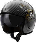 LS2 OF601 Bob II Carbon Custom Реактивный шлем