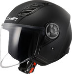 LS2 OF616 Airflow II Solid Kask odrzutowy