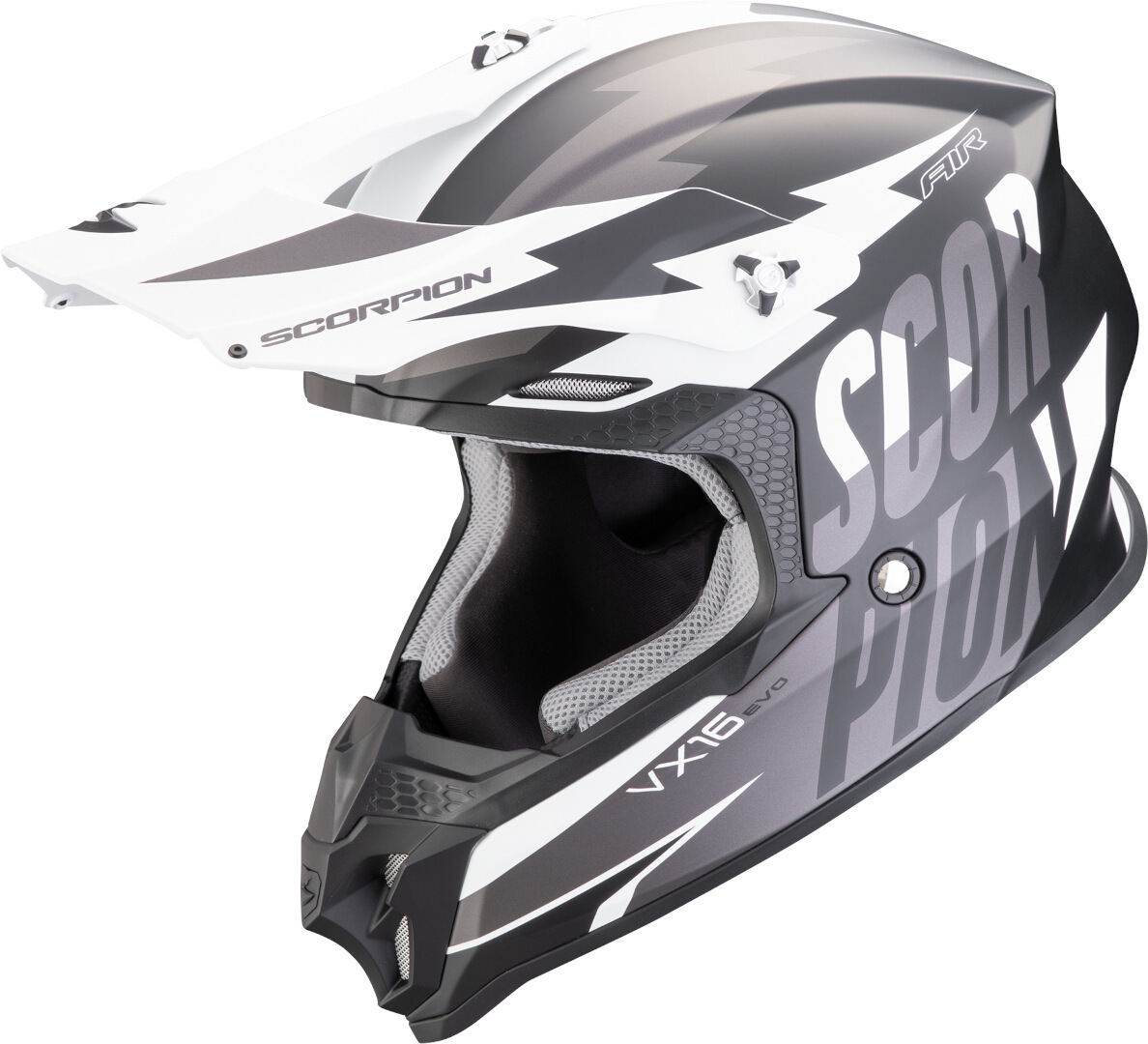 Scorpion VX-16 Evo Air Slanter Motocross ヘルメット - ベスト