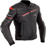 Richa Mugello 2 jaqueta de couro perfurada da motocicleta