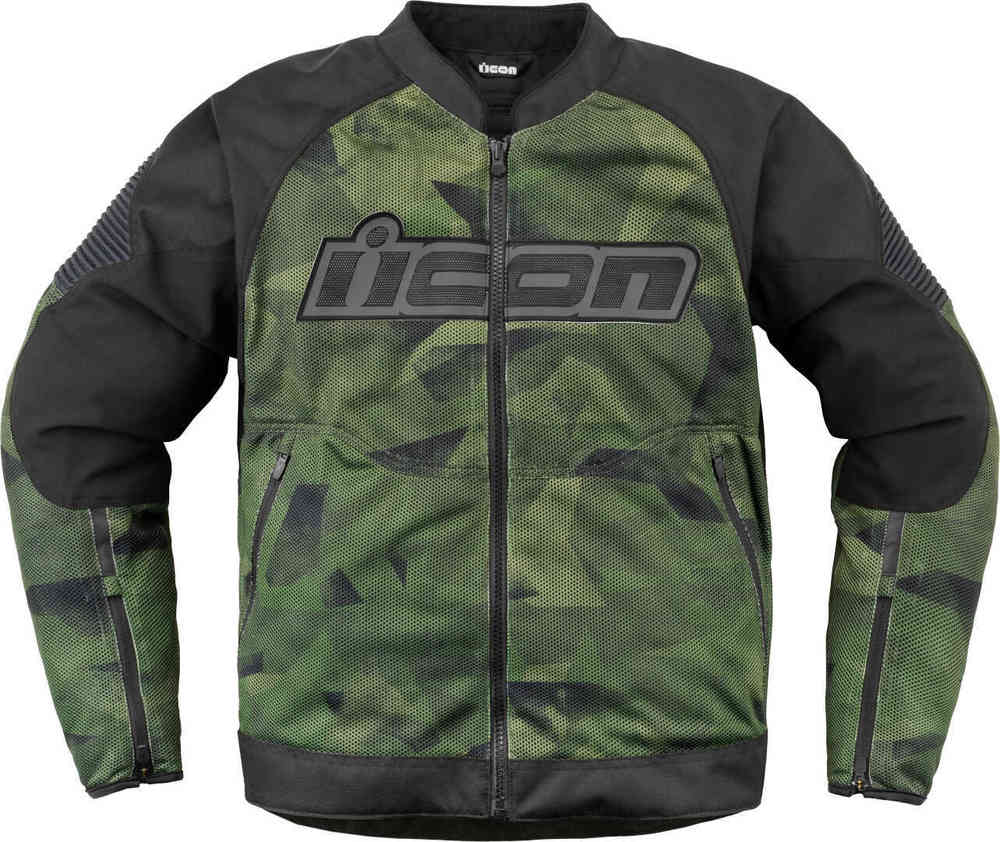 Icon Overlord3 Mesh Camo Chaqueta textil de moto
