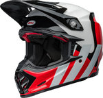 Bell Moto-9S Flex Hello Cousteau Stripes Motocross Helm