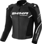 SHIMA Bandit 2.0 jaqueta de couro perfurada da motocicleta